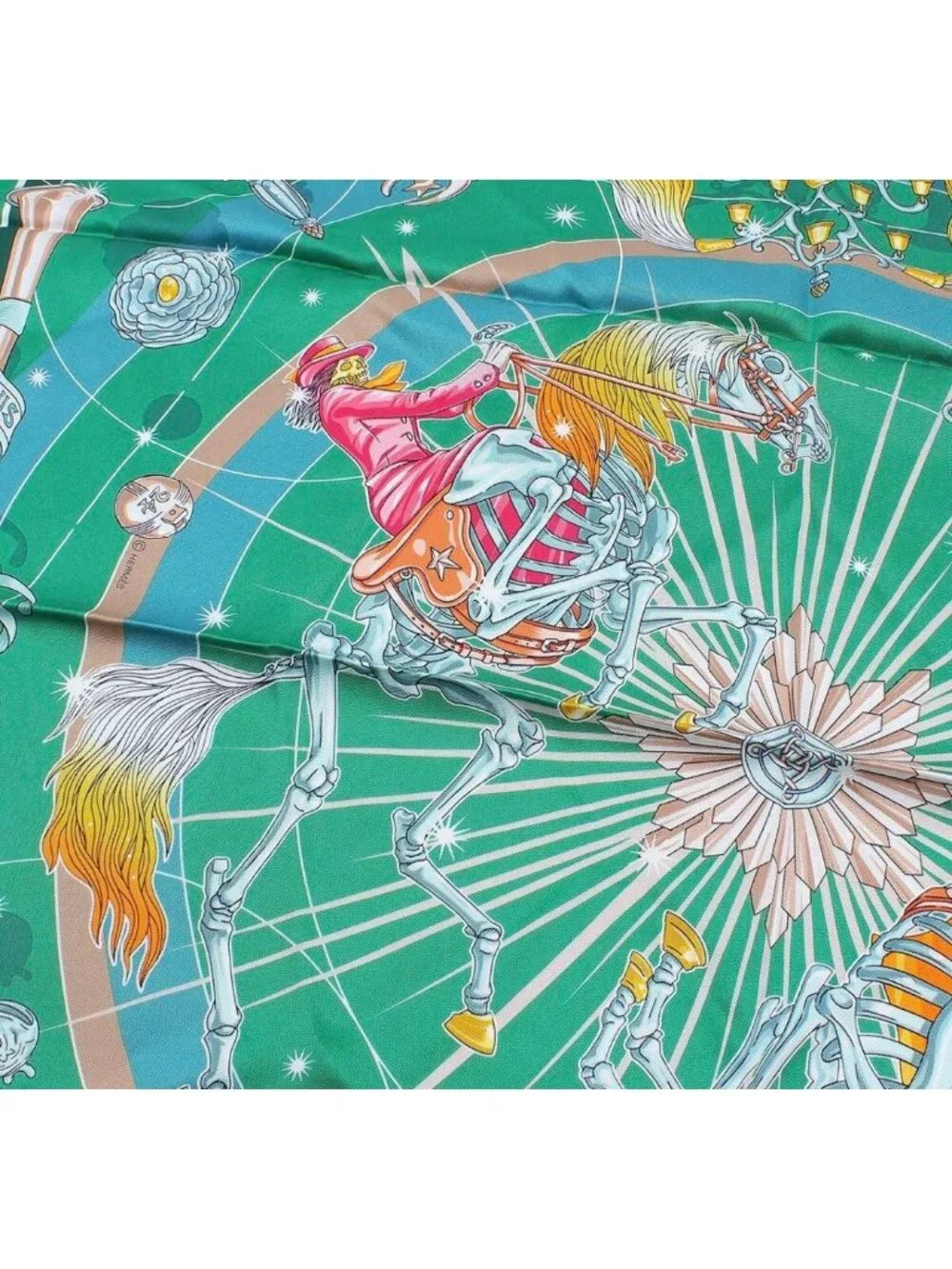 Hermes Carre 70 Silk Scarf